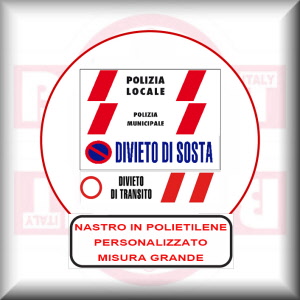 SCEGLIERE IL COLORE DEL NASTRO : BIANCO/ROSSO 30 MICRON