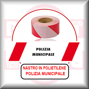 DICITURA NASTRO: POLIZIA MUNICIPALE