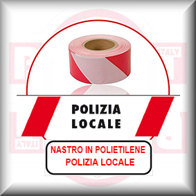 DICITURA NASTRO: POLIZIA LOCALE 
