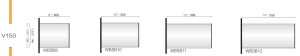 CODICE E LARGHEZZA TARGA: WBSB2 - 200 mm.