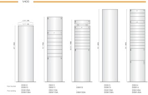 CODICE E LARGHEZZA TARGA: DS10 - 1522 mm.