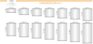 CODICE E ALTEZZA TARGA: WFP117 - 700 mm. 