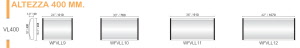 CODICE E LARGHEZZA TARGA: WFVLL10 - 760 mm.