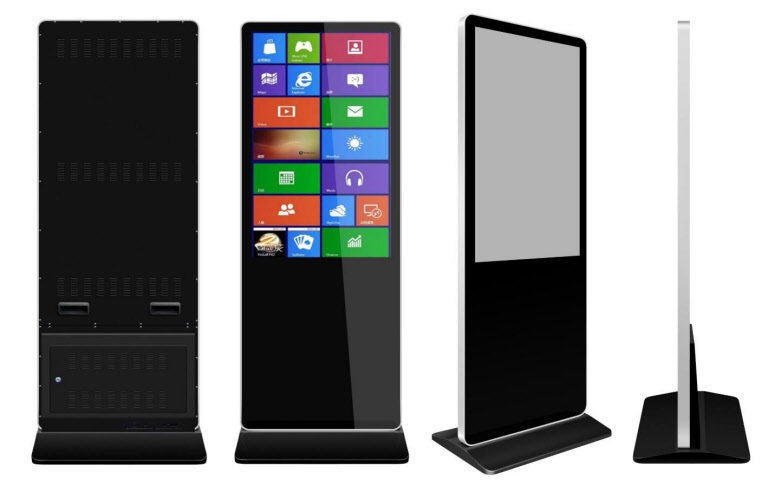 Diplay luminoso touch screen