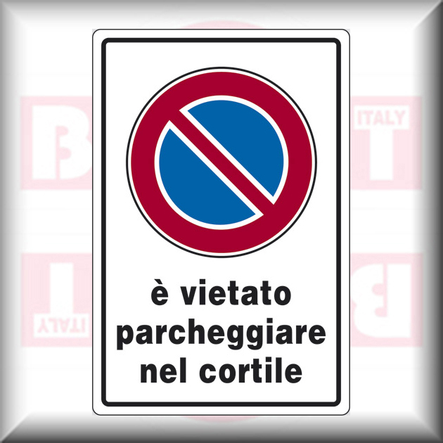 EDE CARTELLI DI divieto parcheggio vietato (n. e cartelli di