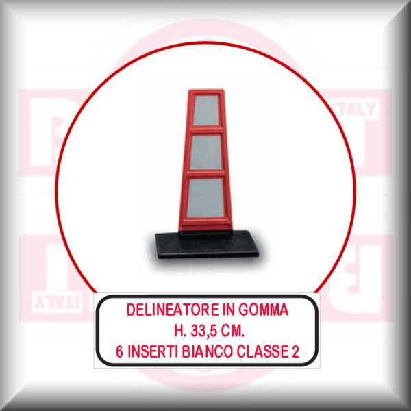 Spartitraffico Defleco Vigor In Gomma - 33 Cm - Per Parcheggi E Zona Lavori - Foto 11