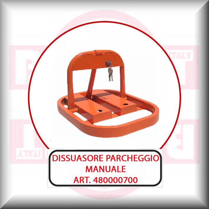 Dissuasore Parcheggio Schellenberg Con Serratura - Barriera Manuale Per Posti Auto - Foto 12