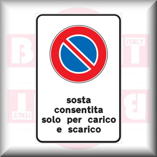 cartello alluminio cm 30x20 RALLENTARE