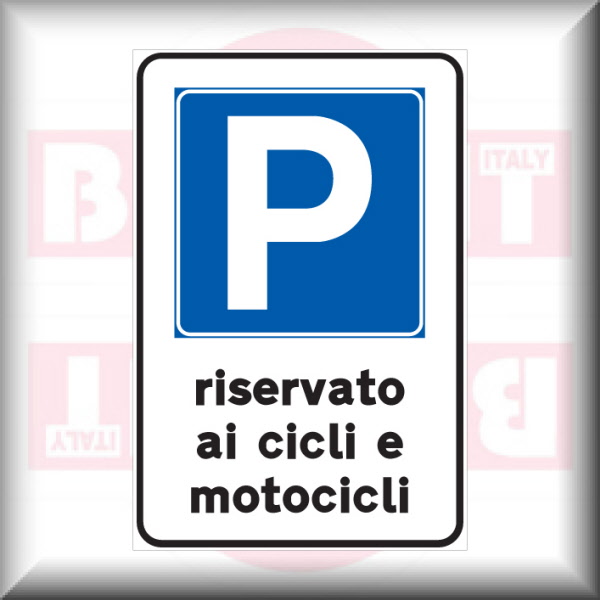 Nitek cartello parcheggio riservato ai clienti in PVC 30cm x 20cm– Cartello auto