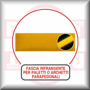 FASCIA RIFRANGENTE: Giallo