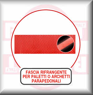 FASCIA RIFRANGENTE: 2 fasce