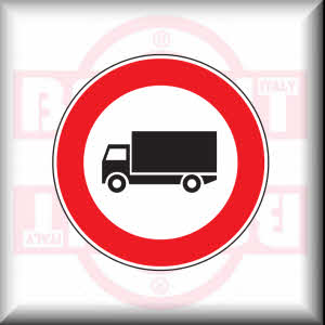 Segnali di avvertimento: pericolo carrelli elevatori, conf. da 10 pz