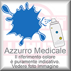 Colore: Azzurro medicale