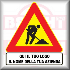 SCELTA SCRITTA PANNELLO AGGIUNTIVO AL TRIANGOLO: PANNELLO AGGIUNTIVO CON LOGO