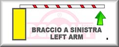 Direzione braccio: Sinistra