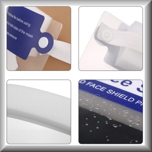 cor21 - maschera di sicurezza ant-virus  para schizzi - antivirus security mask