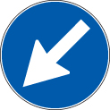 DIREZIONE FRECCIA: SINISTRA