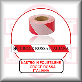 DICITURA NASTRO: CROCE ROSSA ITALIANA