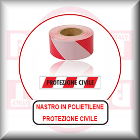 DICITURA NASTRO: PROTEZIONE CIVILE