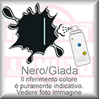 Colore: Nero Nero "Con righino Giada"