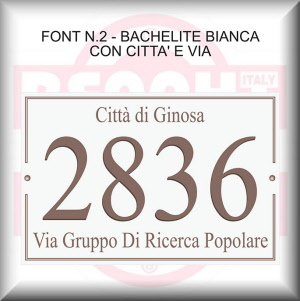 COLORE: BIANCO
