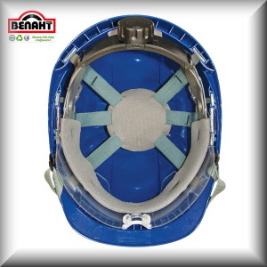 pw55 - casco lavoro endurance con visiera protezione testa sotto