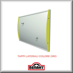 COLORI TAPPI LATERALI: Colore Oro