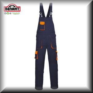 Colore: Navy/Arancio - Taglia da S a 3XL