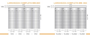 CODICE E ALTEZZA TARGA: D32 - 656 mm.